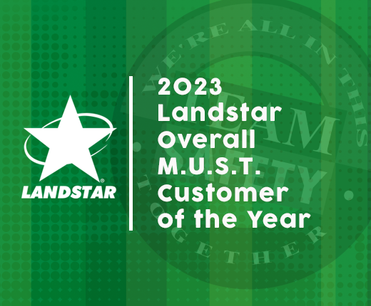 Landstar Awards Overall M.U.S.T. Customer of the Year to DIS-TRAN ...